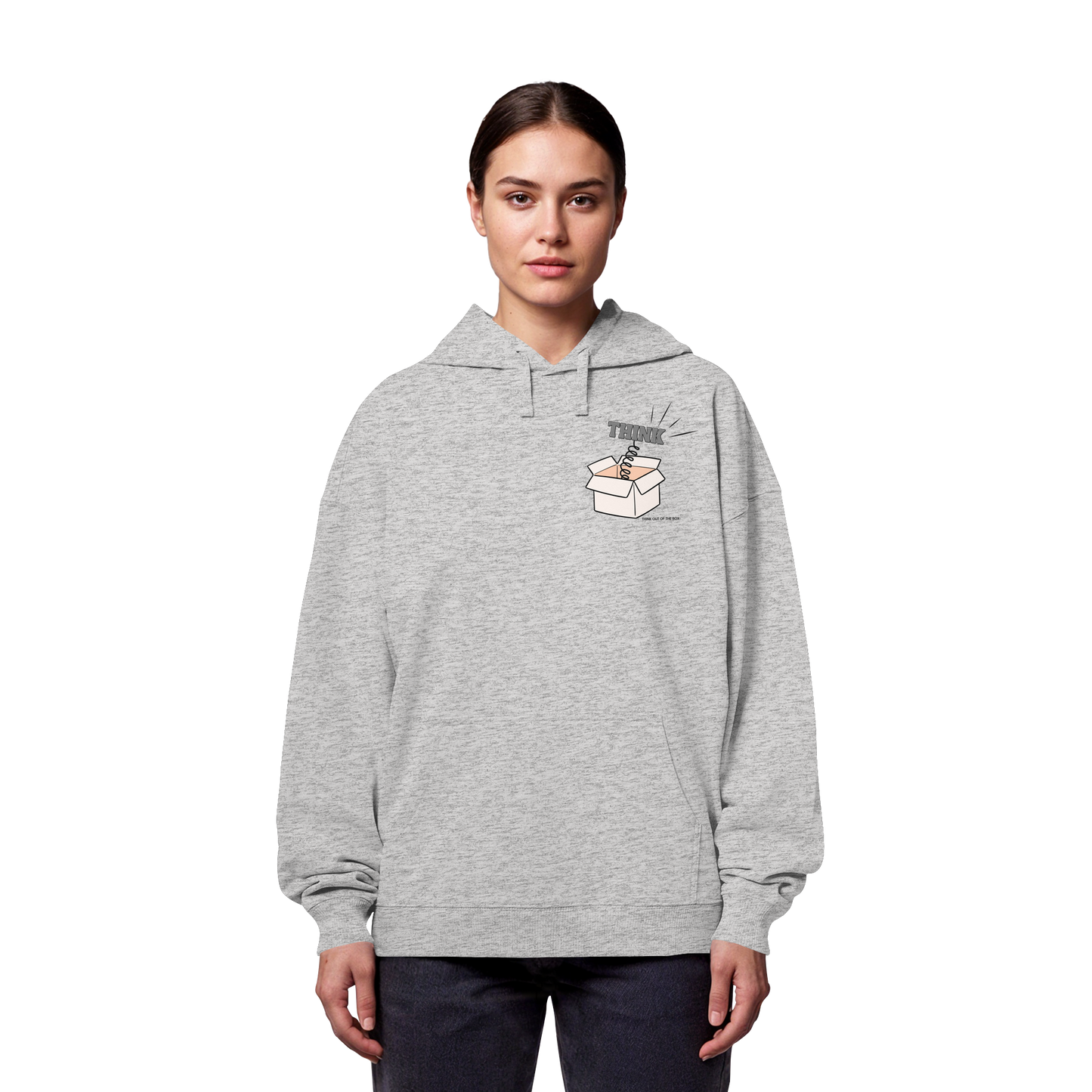 THINK! - Organic Oversized Hoodie