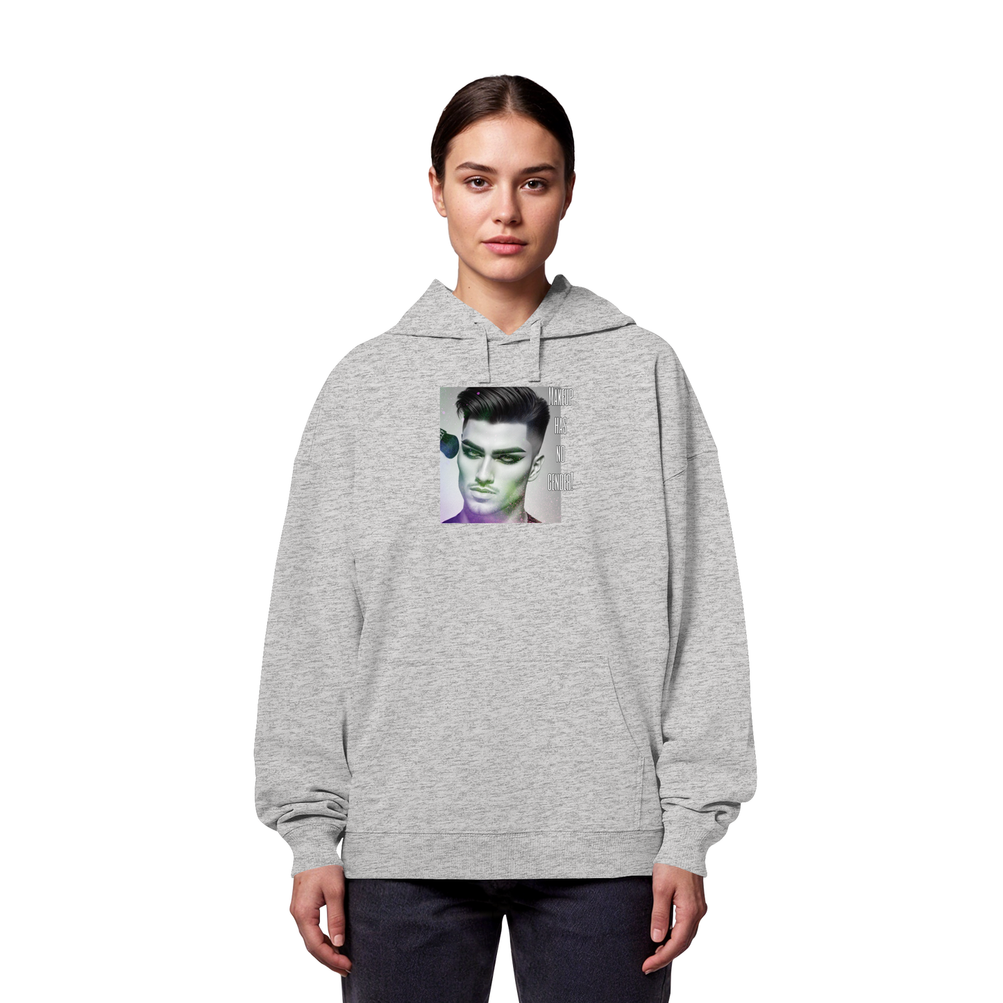 MAKEUPHASNOGENDER! - Organic Oversized Hoodie