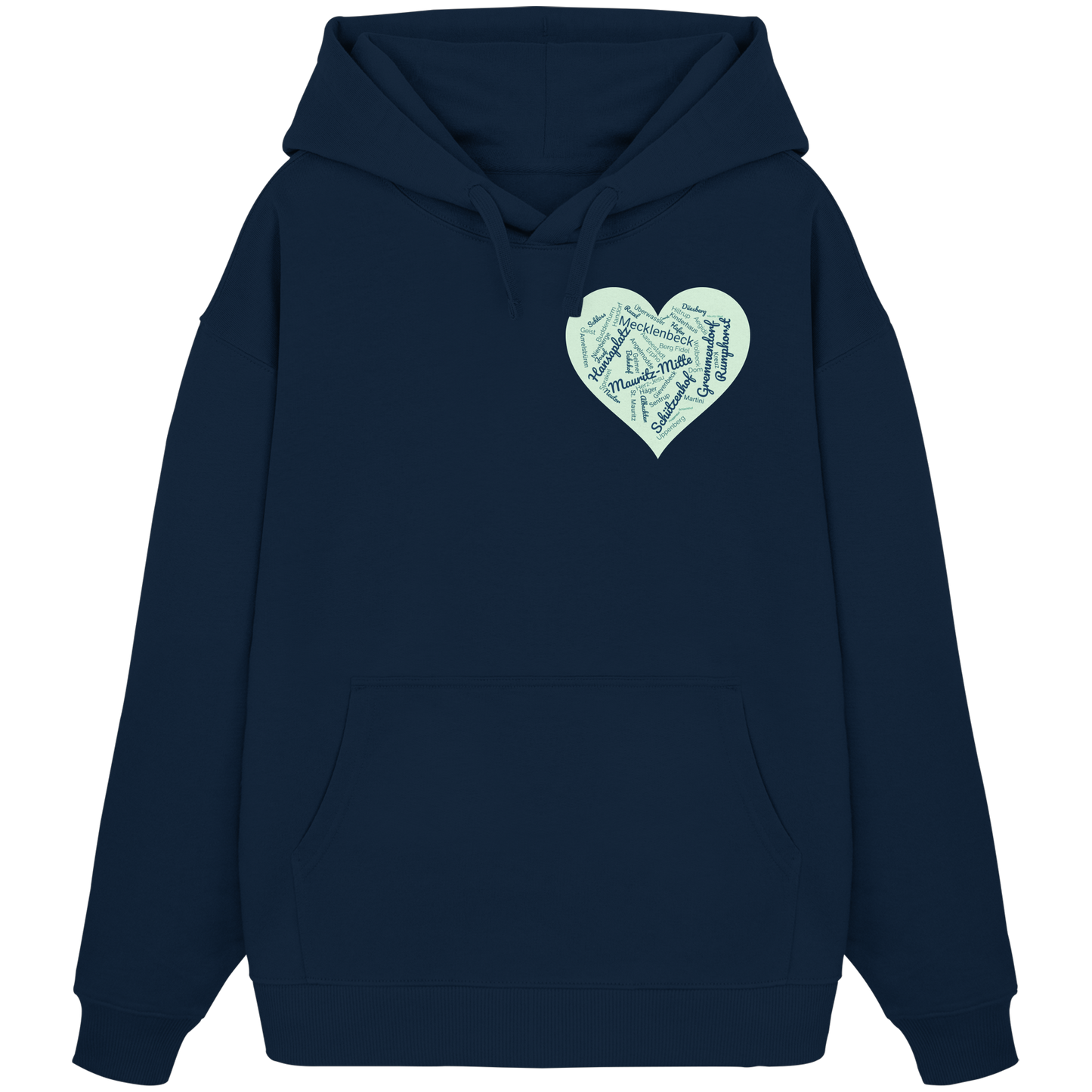 MÜNSTERHEART! - Organic Oversize Hoodie