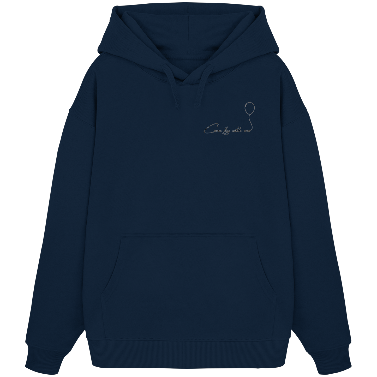 COMEFLYWITHME! - Organic Oversized Hoodie