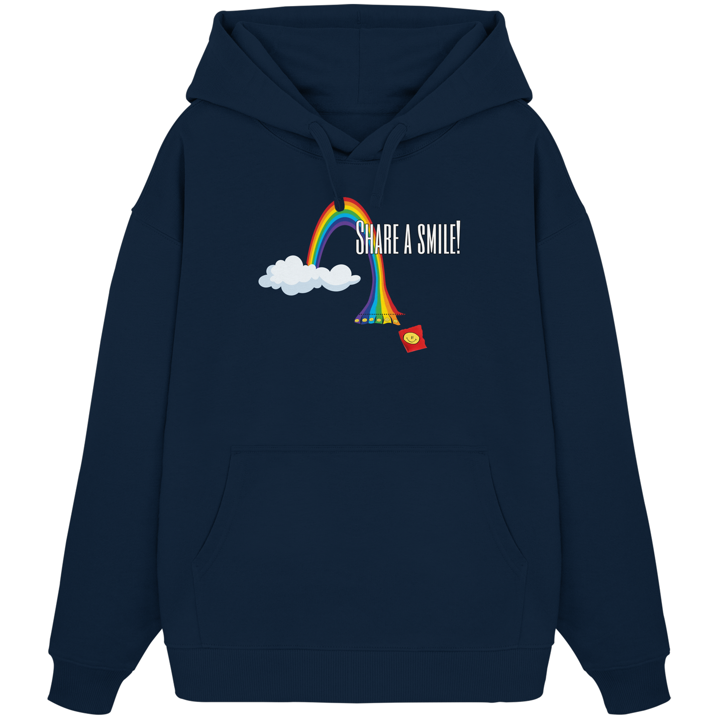 SHAREASMILE! - Organic Oversize Hoodie