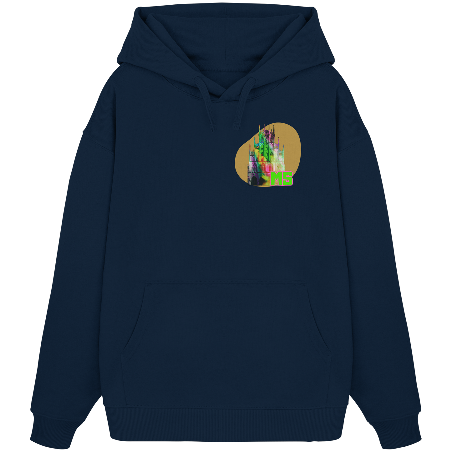 COLORFULTOWNHALL! - Organic Oversize Hoodie
