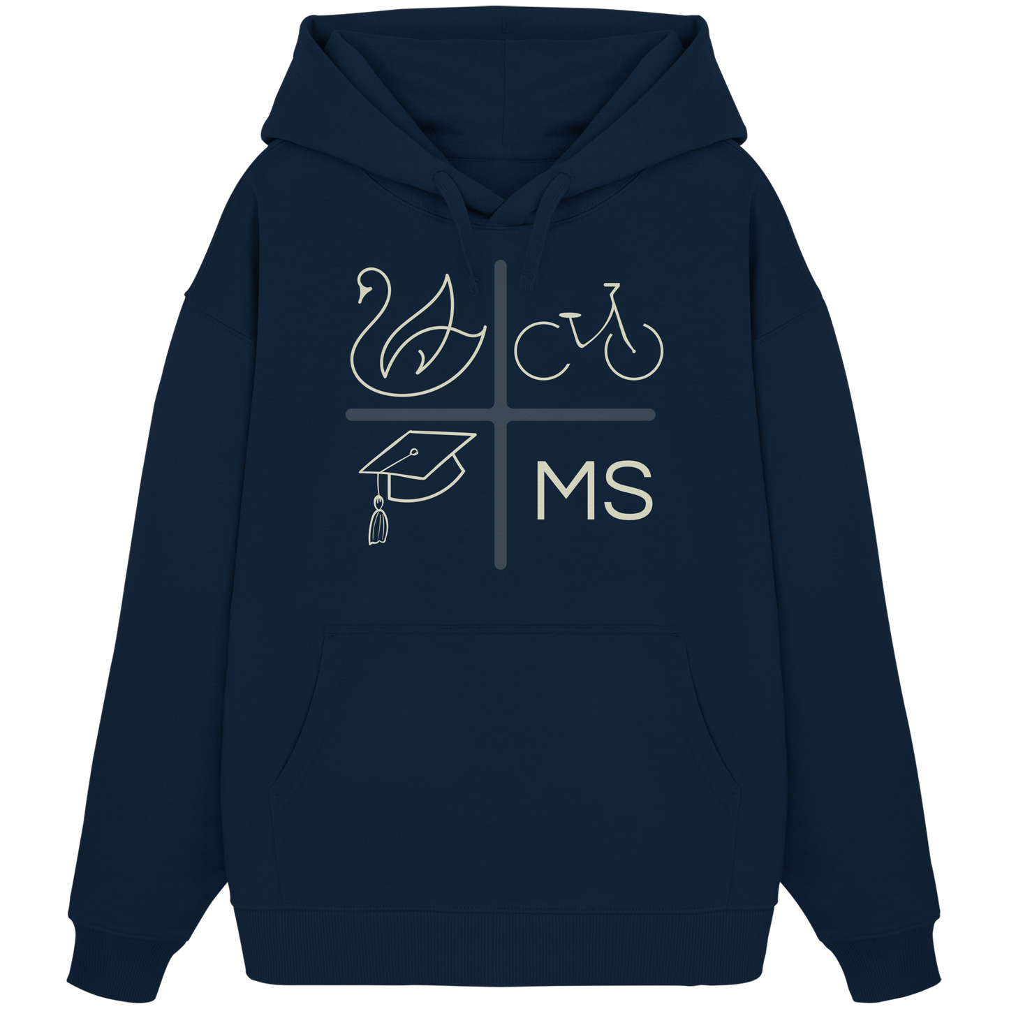 MUENSTERELEMENTS! - Organic Oversize Hoodie
