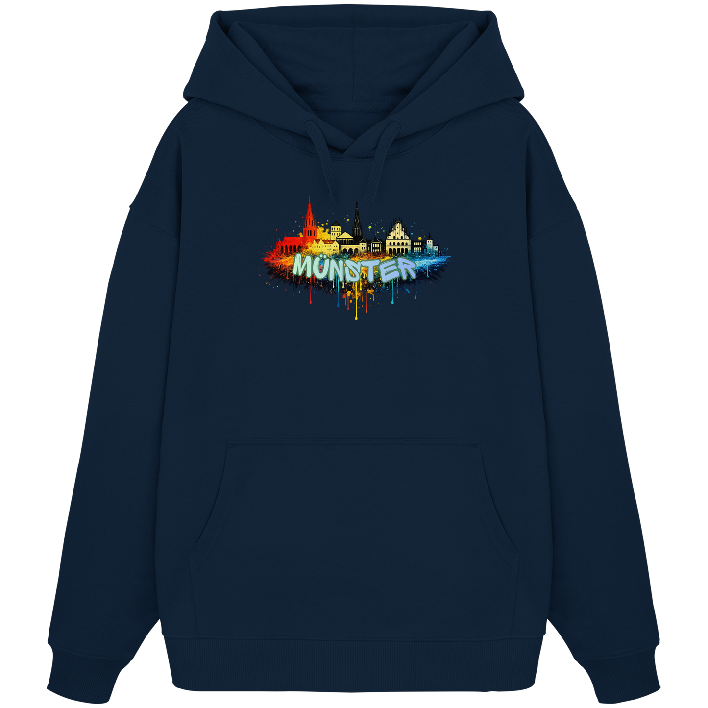 MÜNSTERSPRAY! - Organic Oversize Hoodie