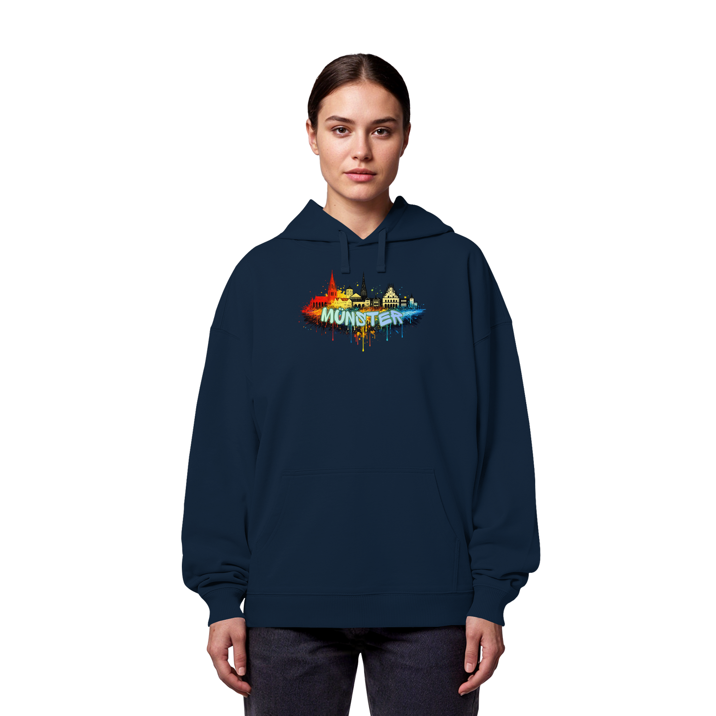 MÜNSTERSPRAY! - Organic Oversize Hoodie