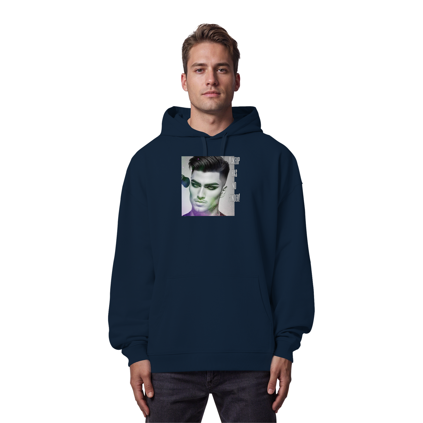 MAKEUPHASNOGENDER! - Organic Oversized Hoodie