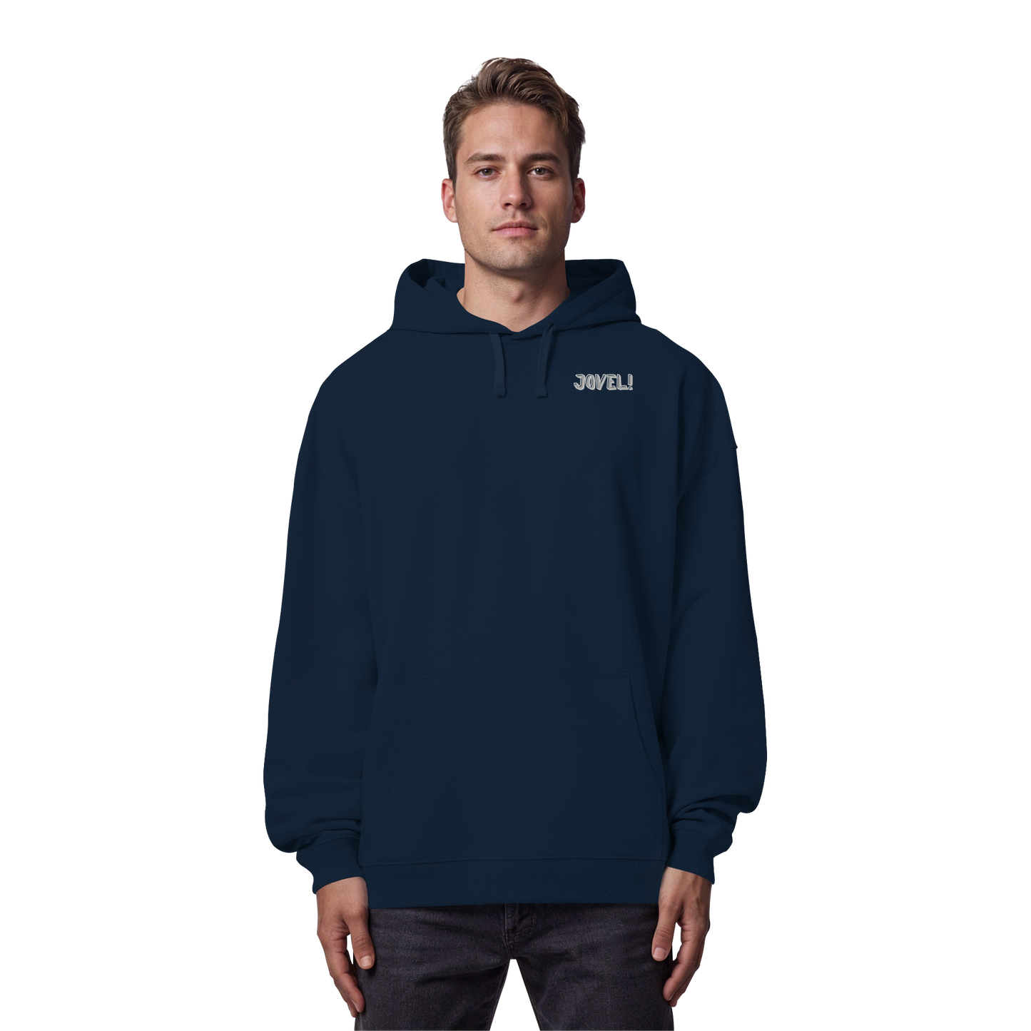 JOVEL! (Embroidery) - Organic Oversize Hoodie