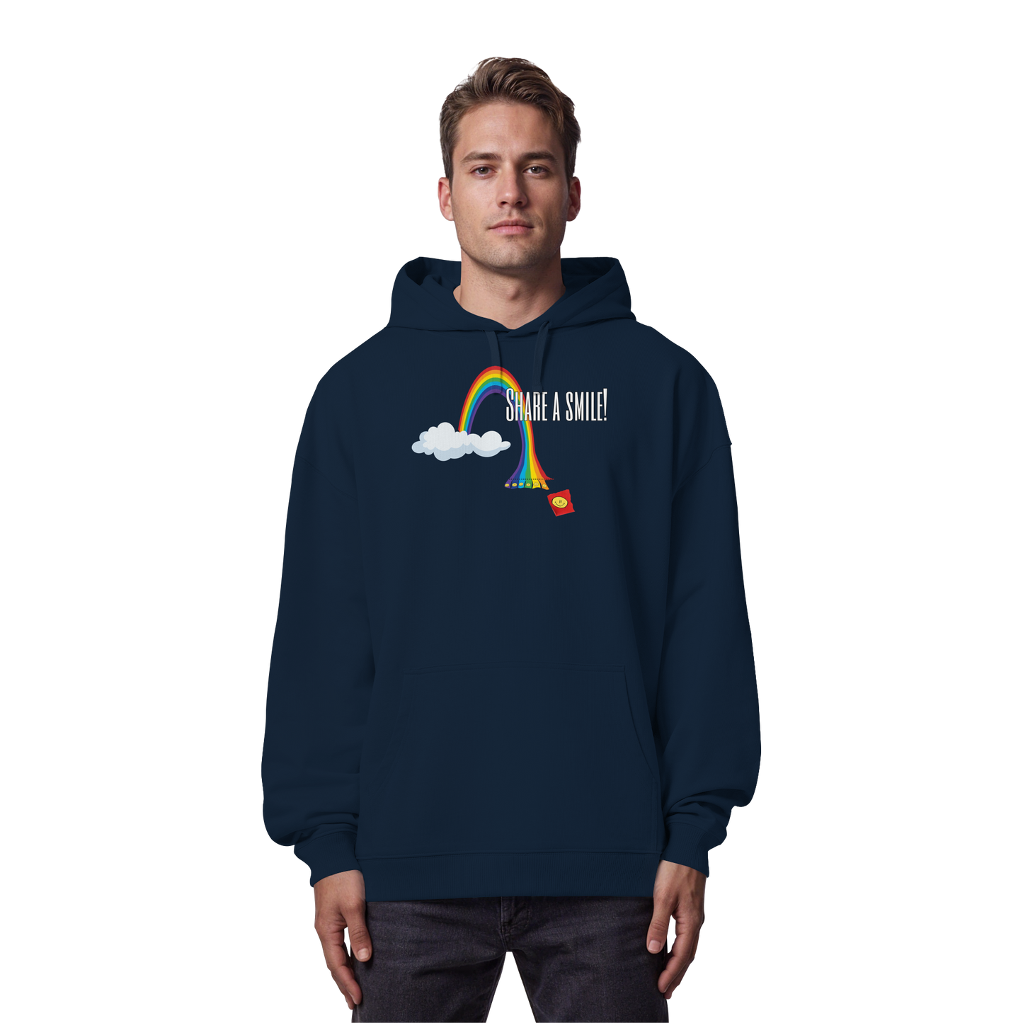SHAREASMILE! - Organic Oversize Hoodie
