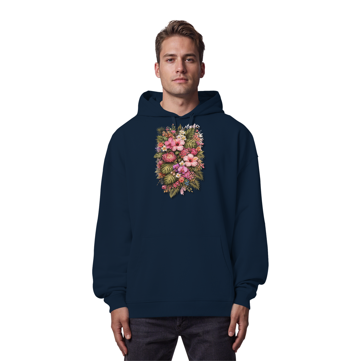 FLOWER POWER! - Organic Oversize Hoodie
