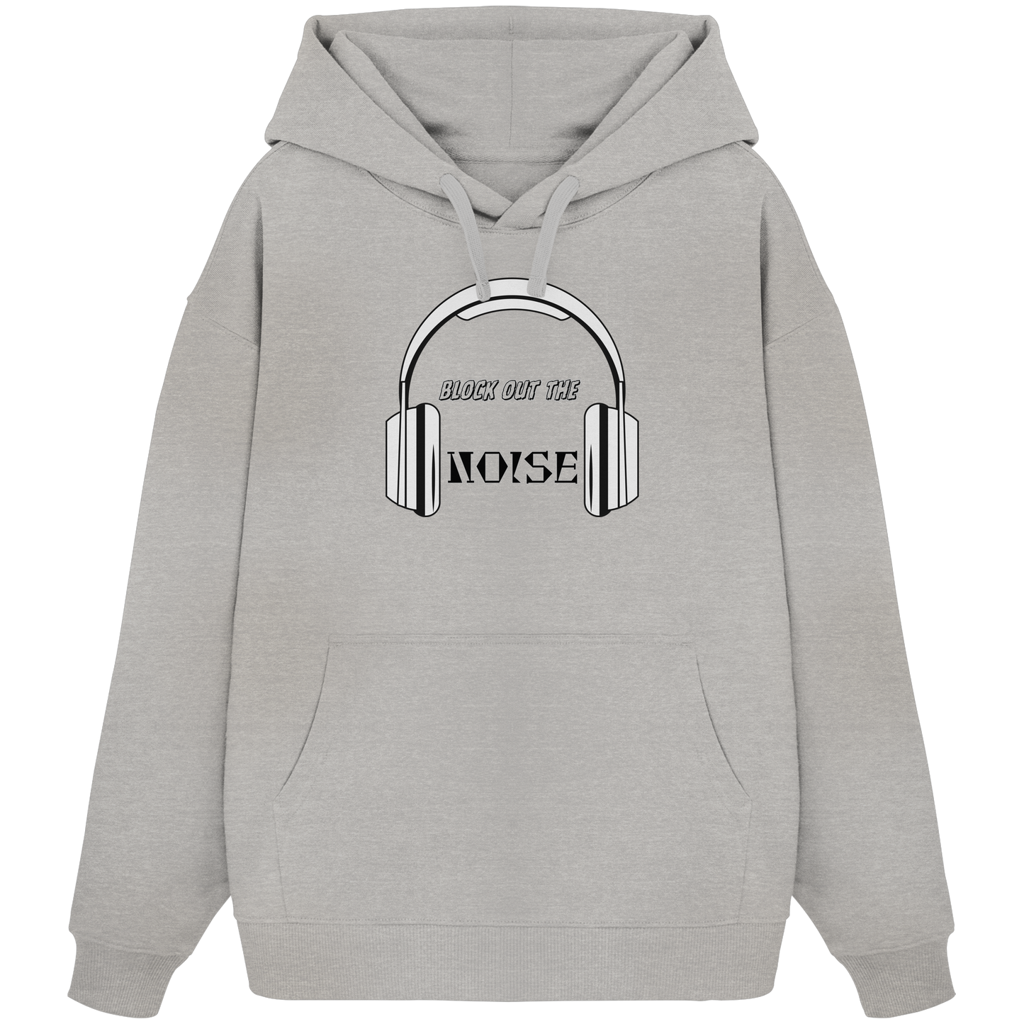 BLOCKOUTTHENOISE! - Organic Oversize Hoodie