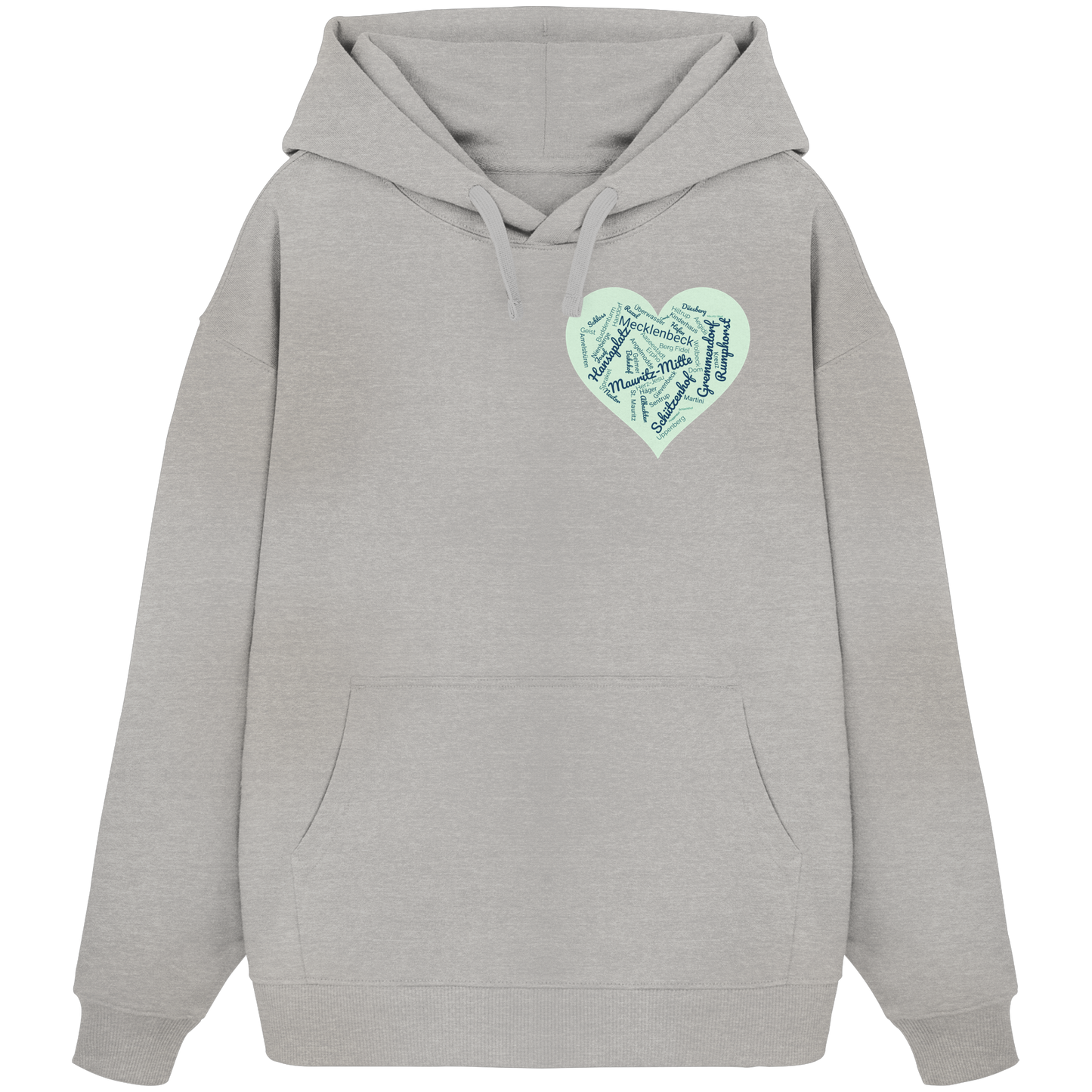 MÜNSTERHEART! - Organic Oversize Hoodie