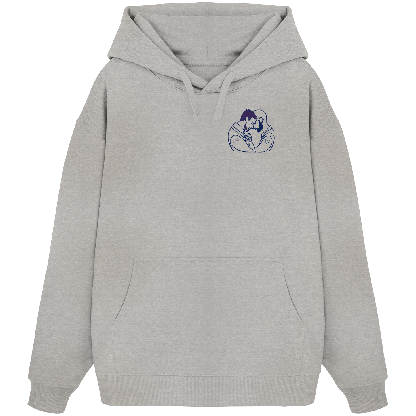 LOVE! - Organic Oversize Hoodie