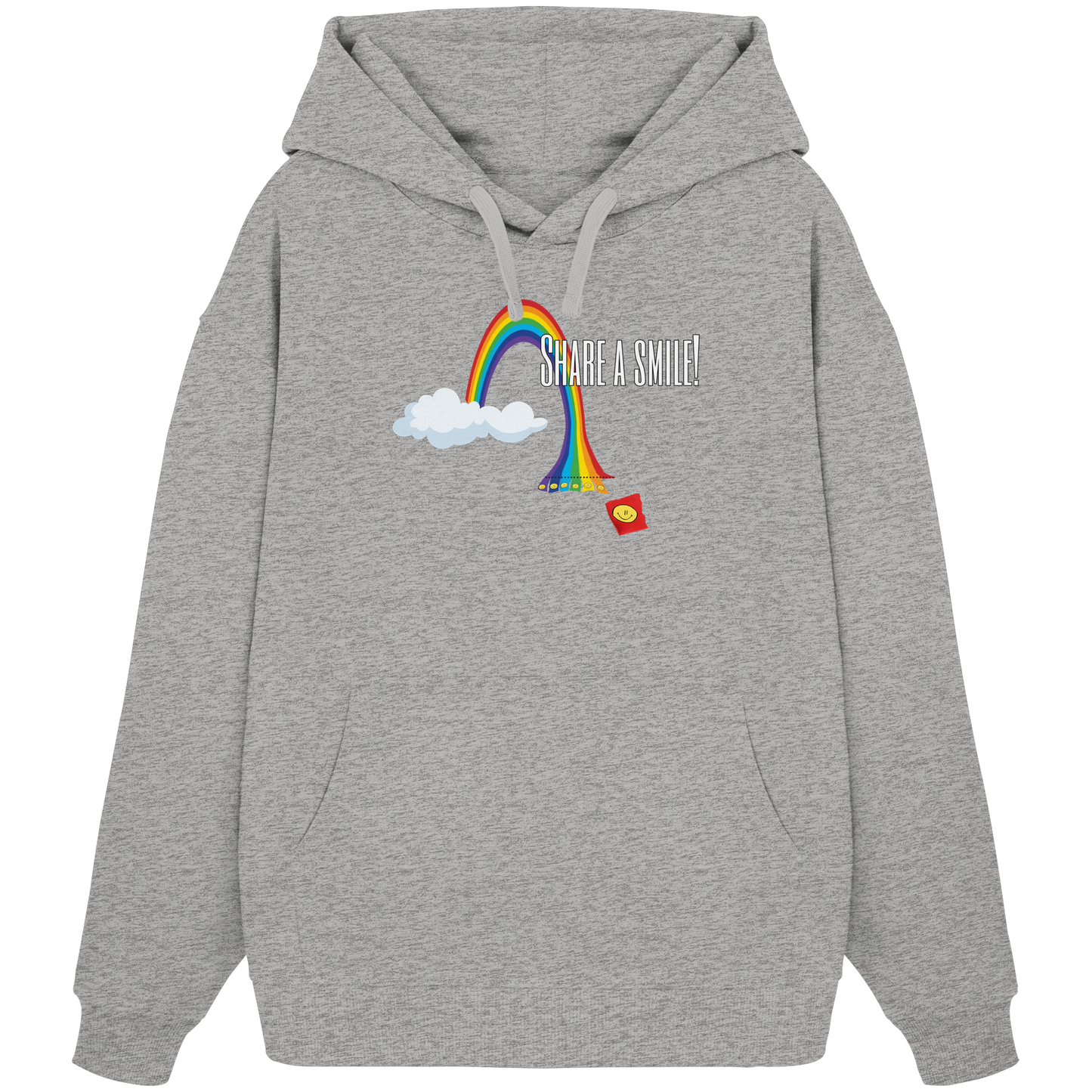 SHAREASMILE! - Organic Oversize Hoodie