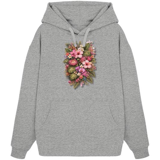 FLOWERPOWER! - Organic Oversize Hoodie