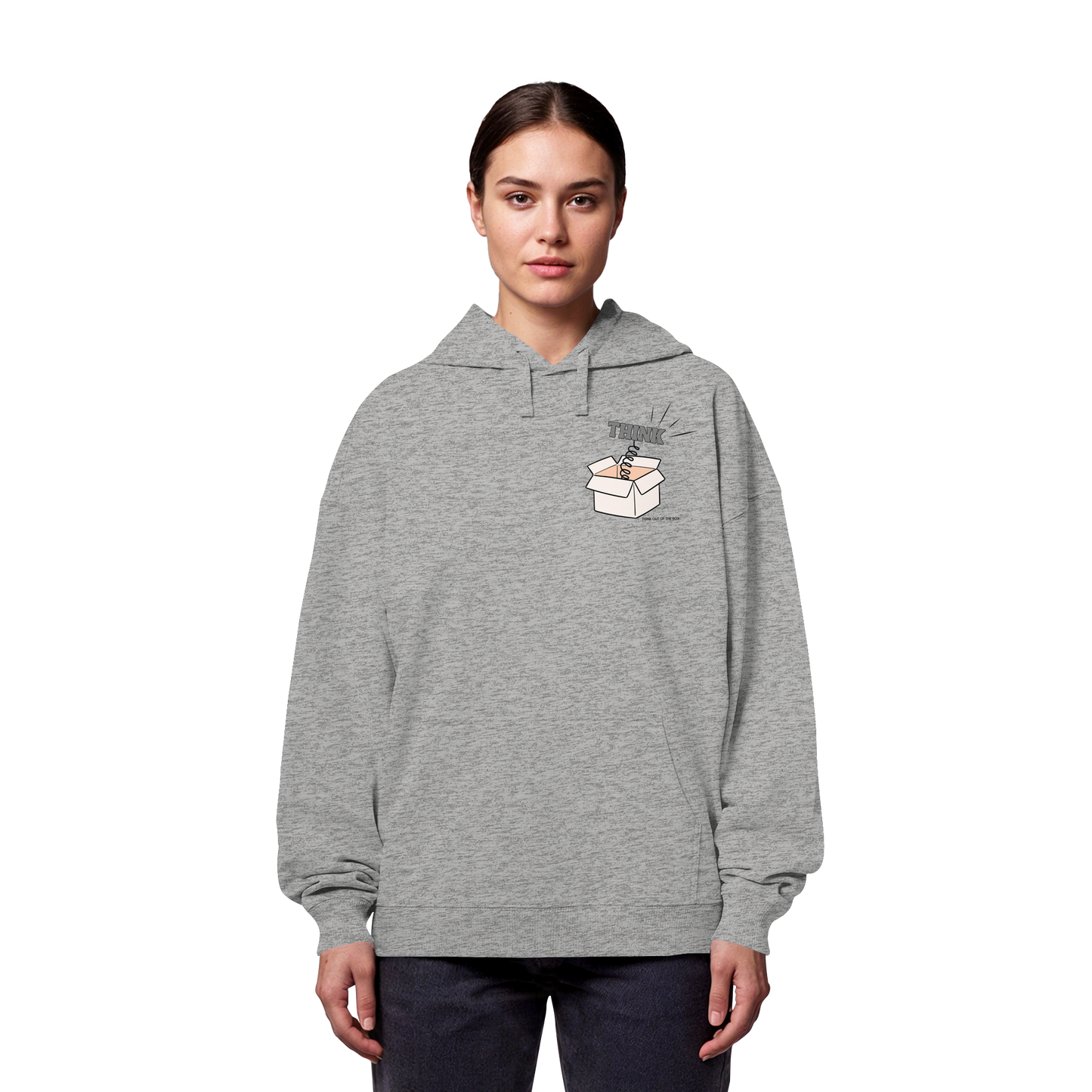 THINK! - Organic Oversized Hoodie