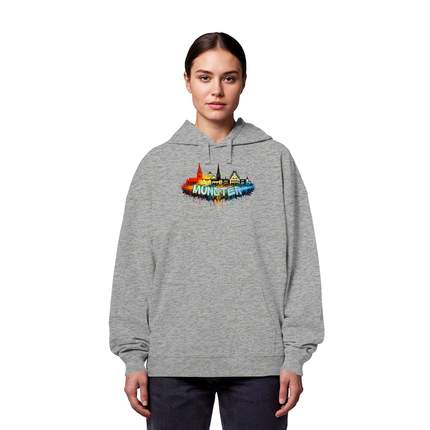 MÜNSTERSPRAY! - Organic Oversize Hoodie