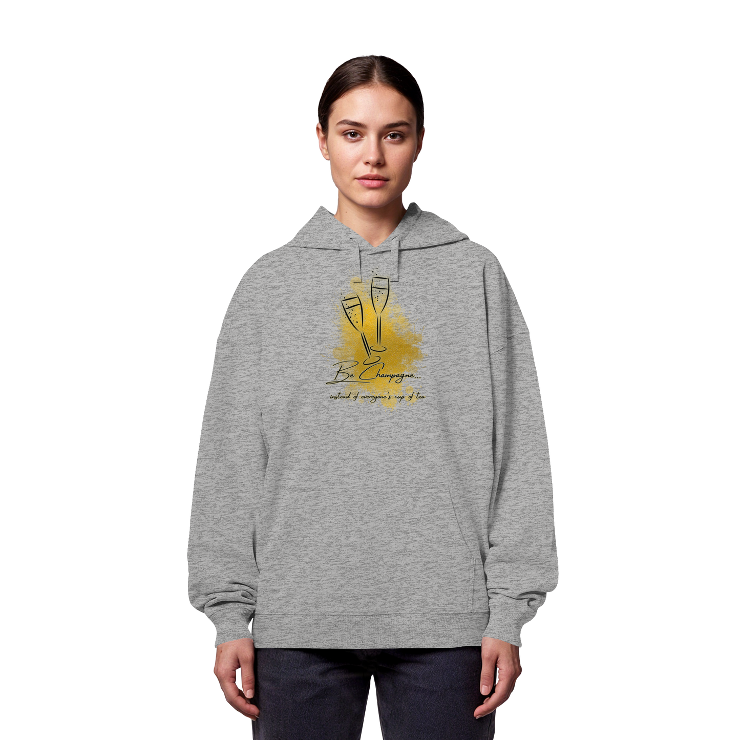 CHAMPAGNE! - Organic Oversize Hoodie