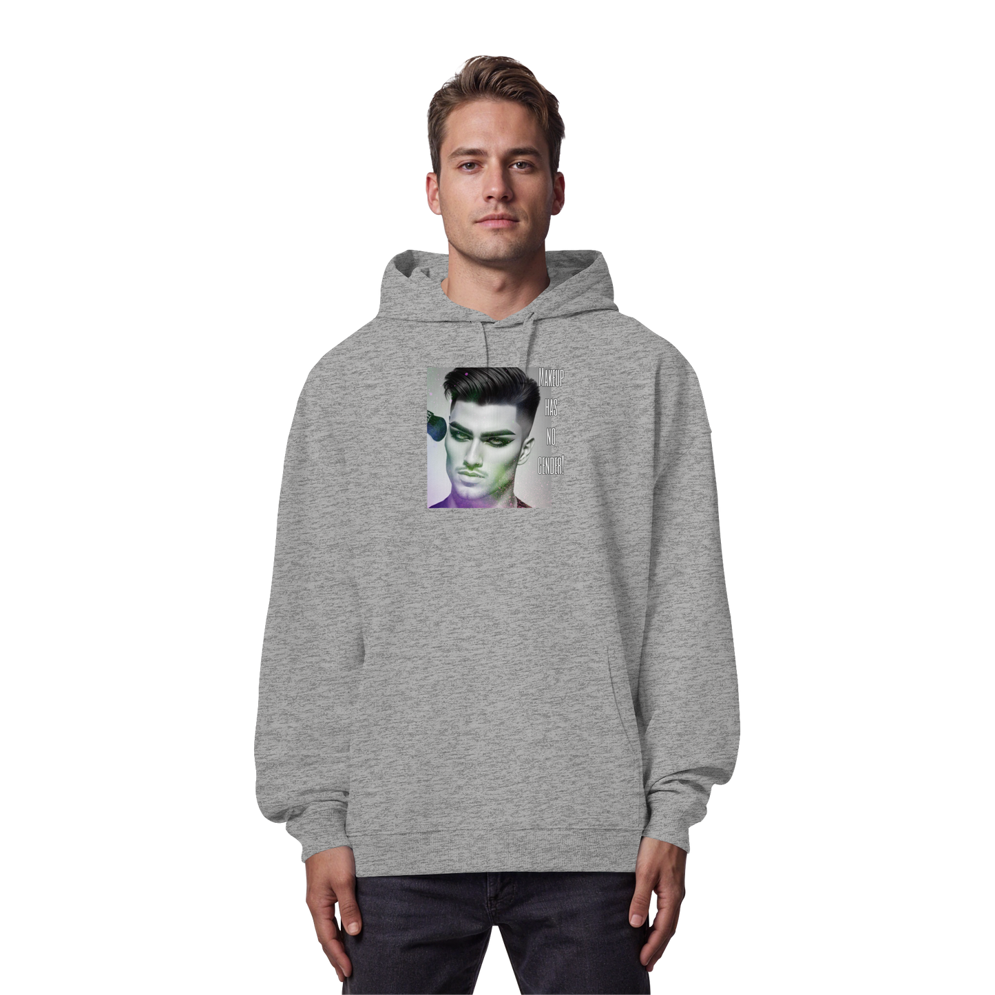 MAKEUPHASNOGENDER! - Organic Oversized Hoodie