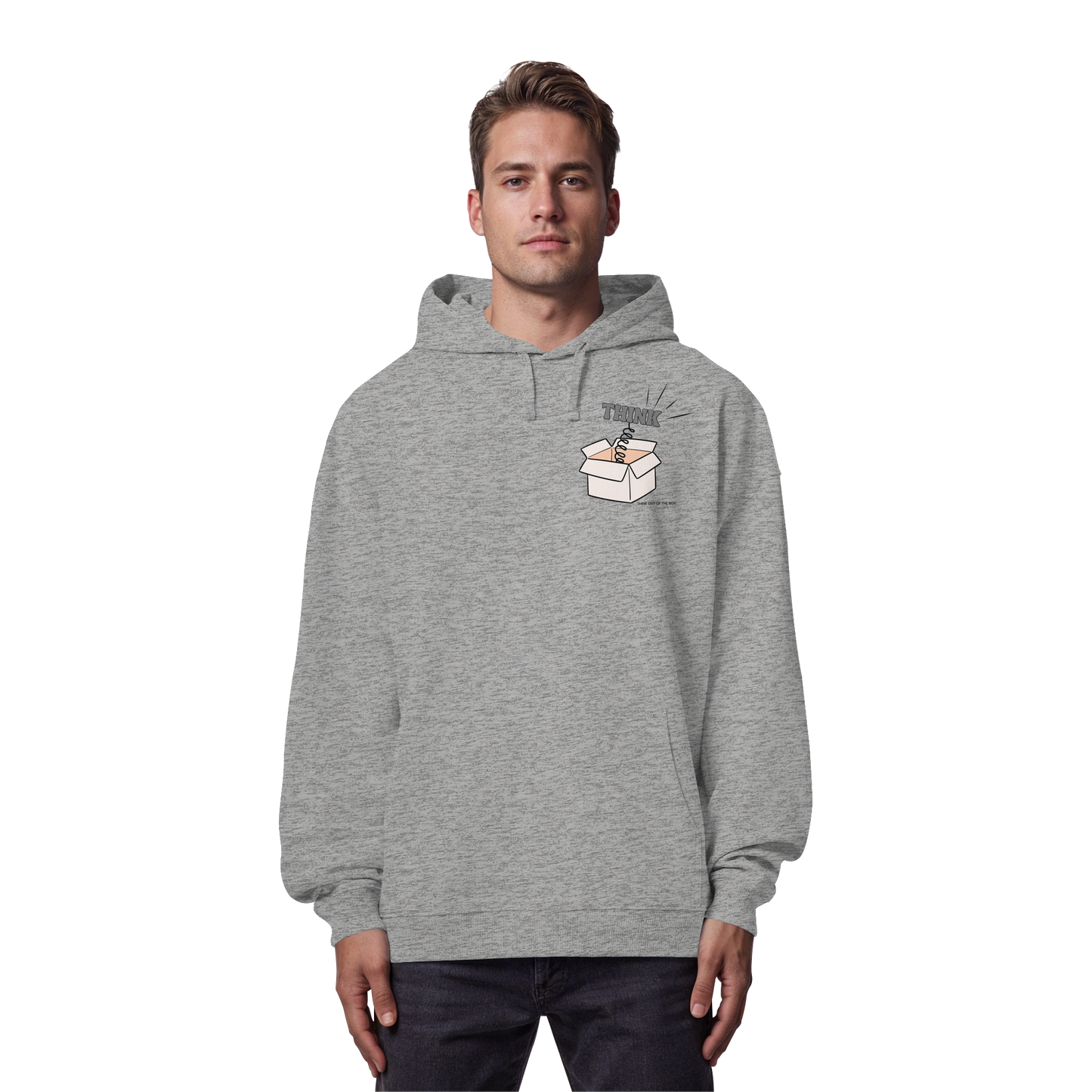 THINK! - Organic Oversized Hoodie