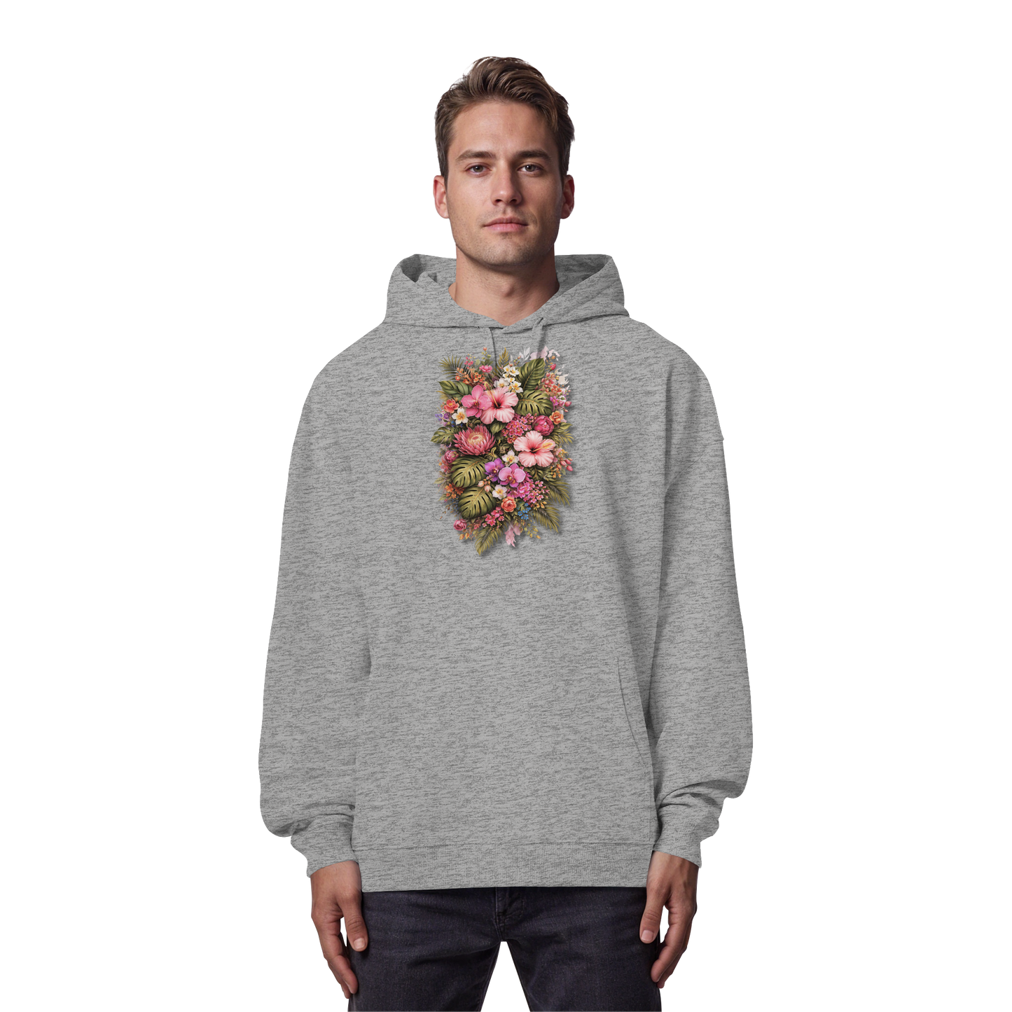 FLOWER POWER! - Organic Oversize Hoodie