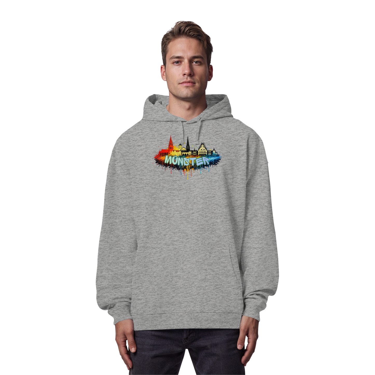 MÜNSTERSPRAY! - Organic Oversize Hoodie
