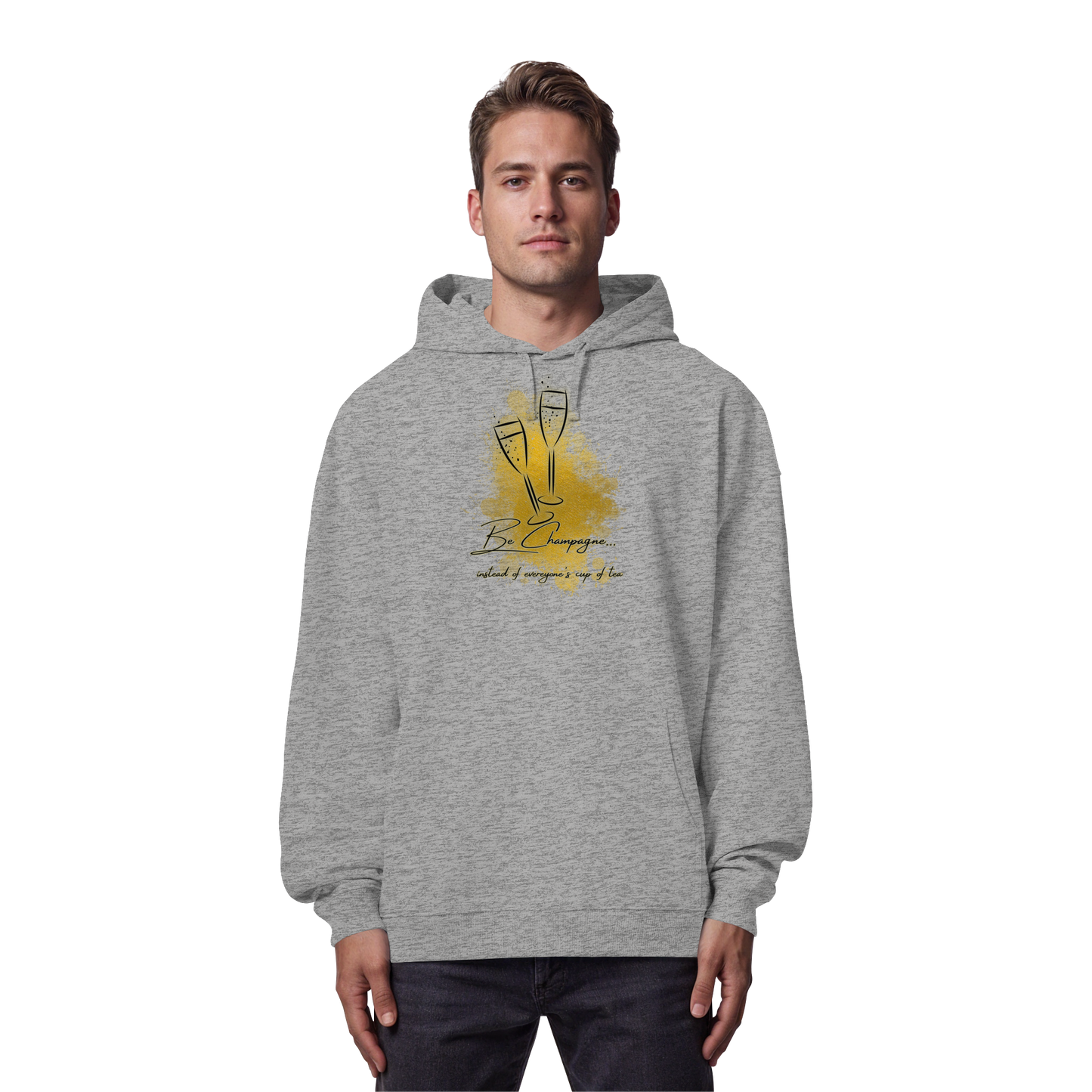 CHAMPAGNE! - Organic Oversize Hoodie