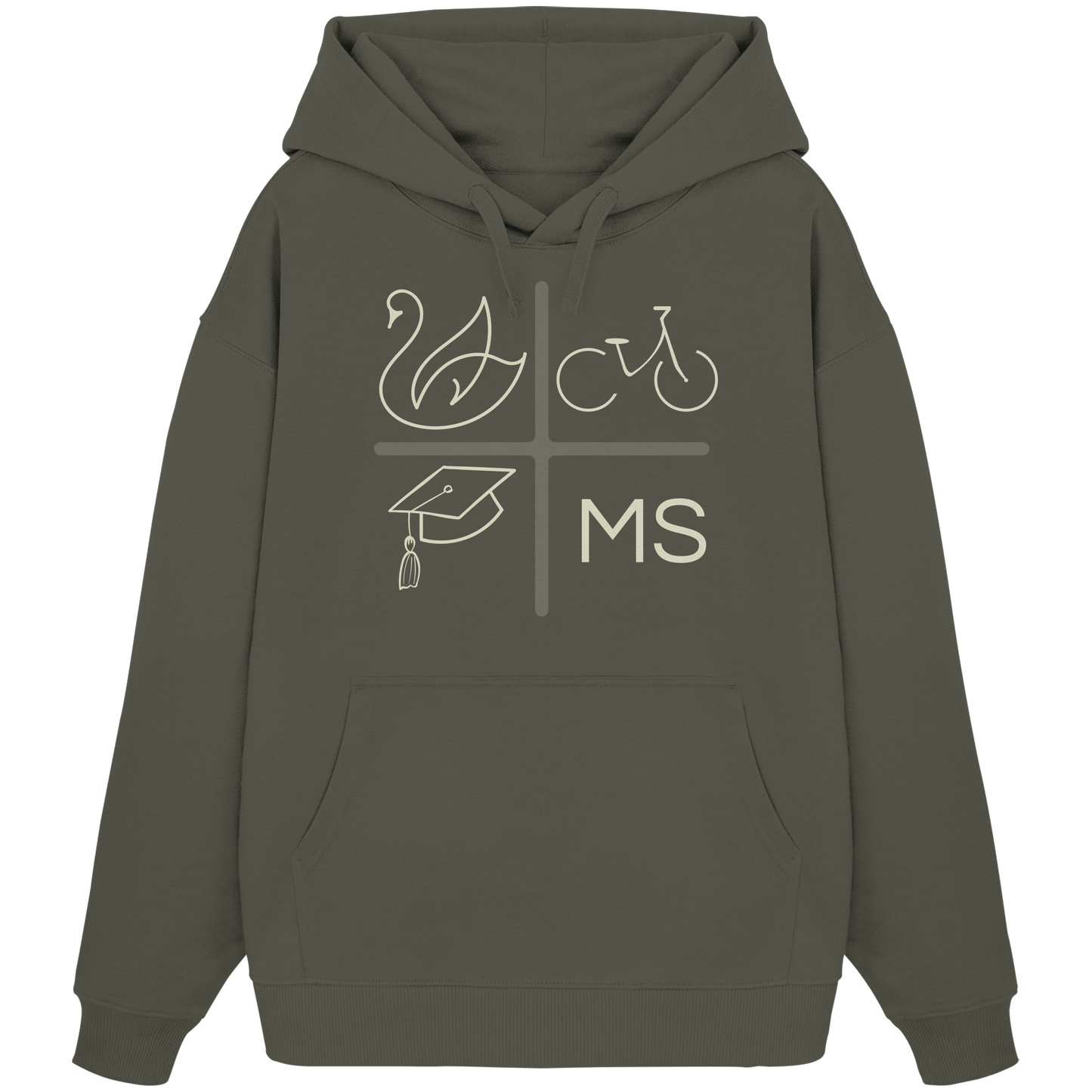 MUENSTERELEMENTS! - Organic Oversize Hoodie