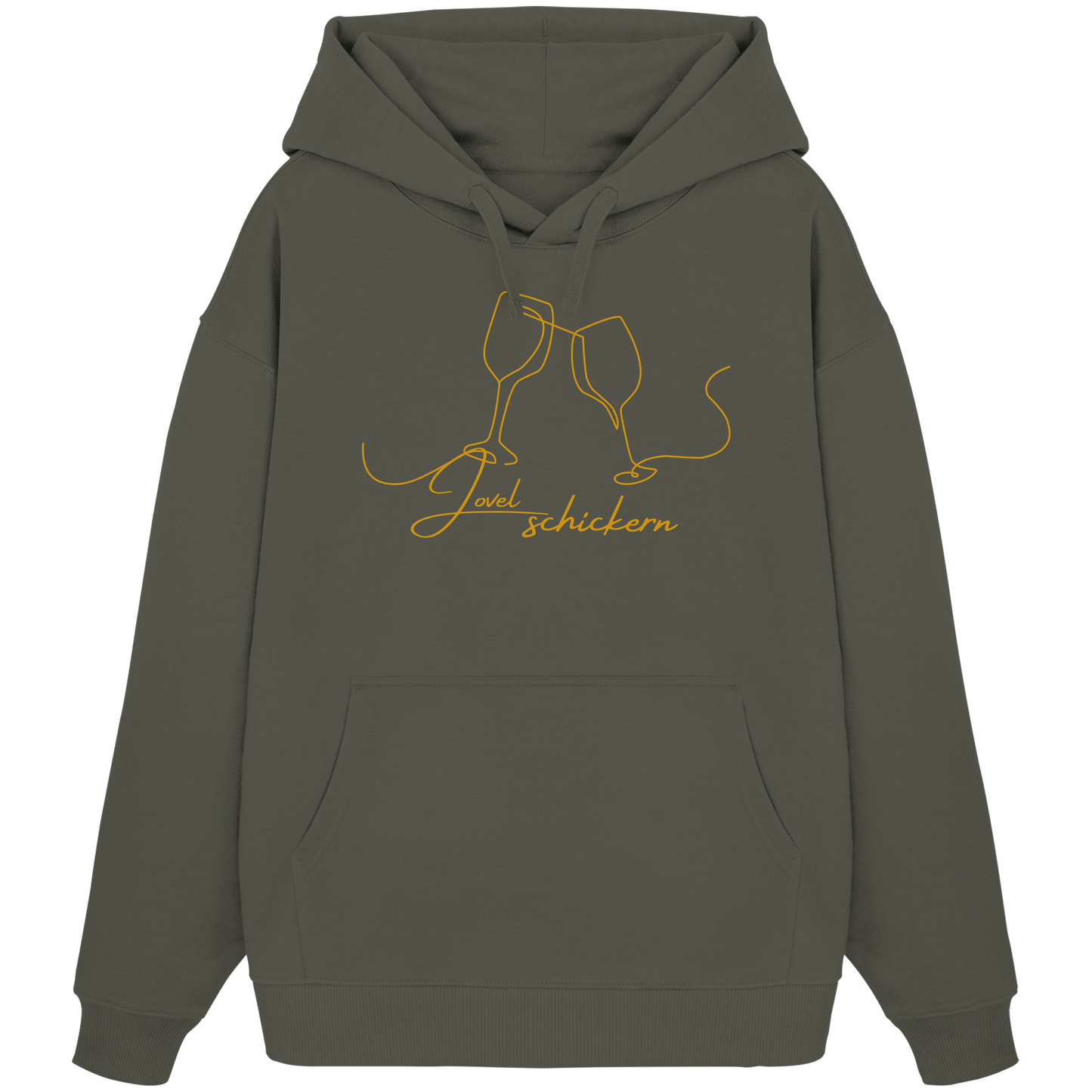 JOVELSCHICKERN! - Organic Oversize Hoodie