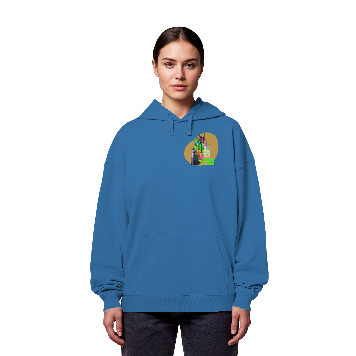 COLORFULTOWNHALL! - Organic Oversize Hoodie