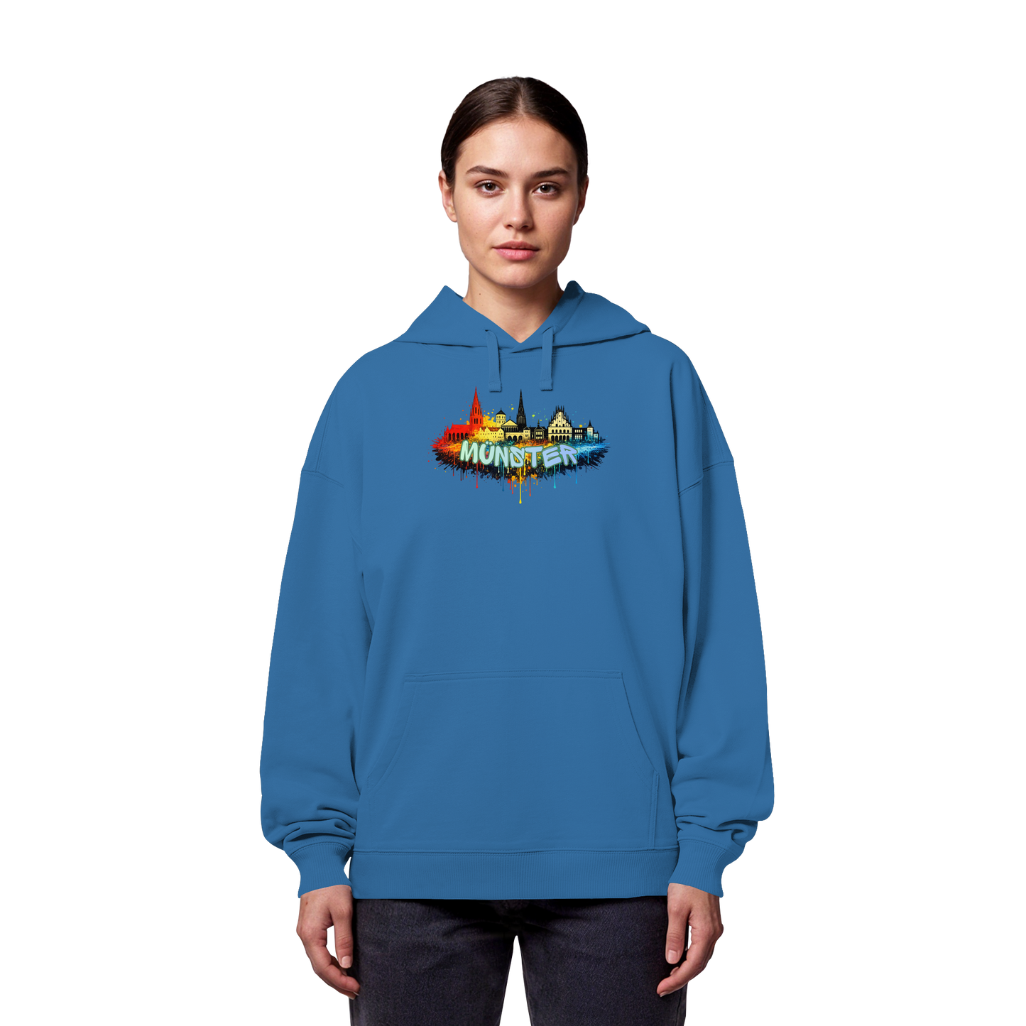 MÜNSTERSPRAY! - Organic Oversize Hoodie