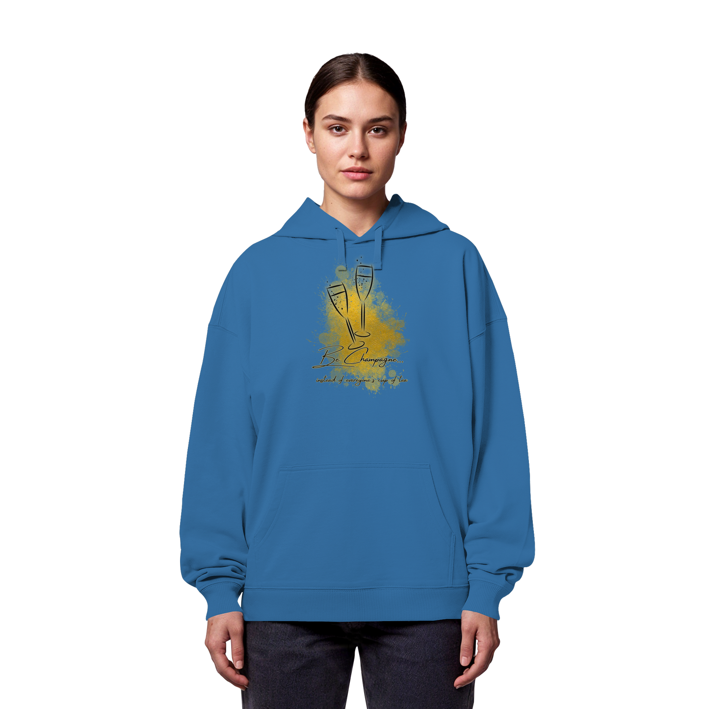 CHAMPAGNE! - Organic Oversize Hoodie