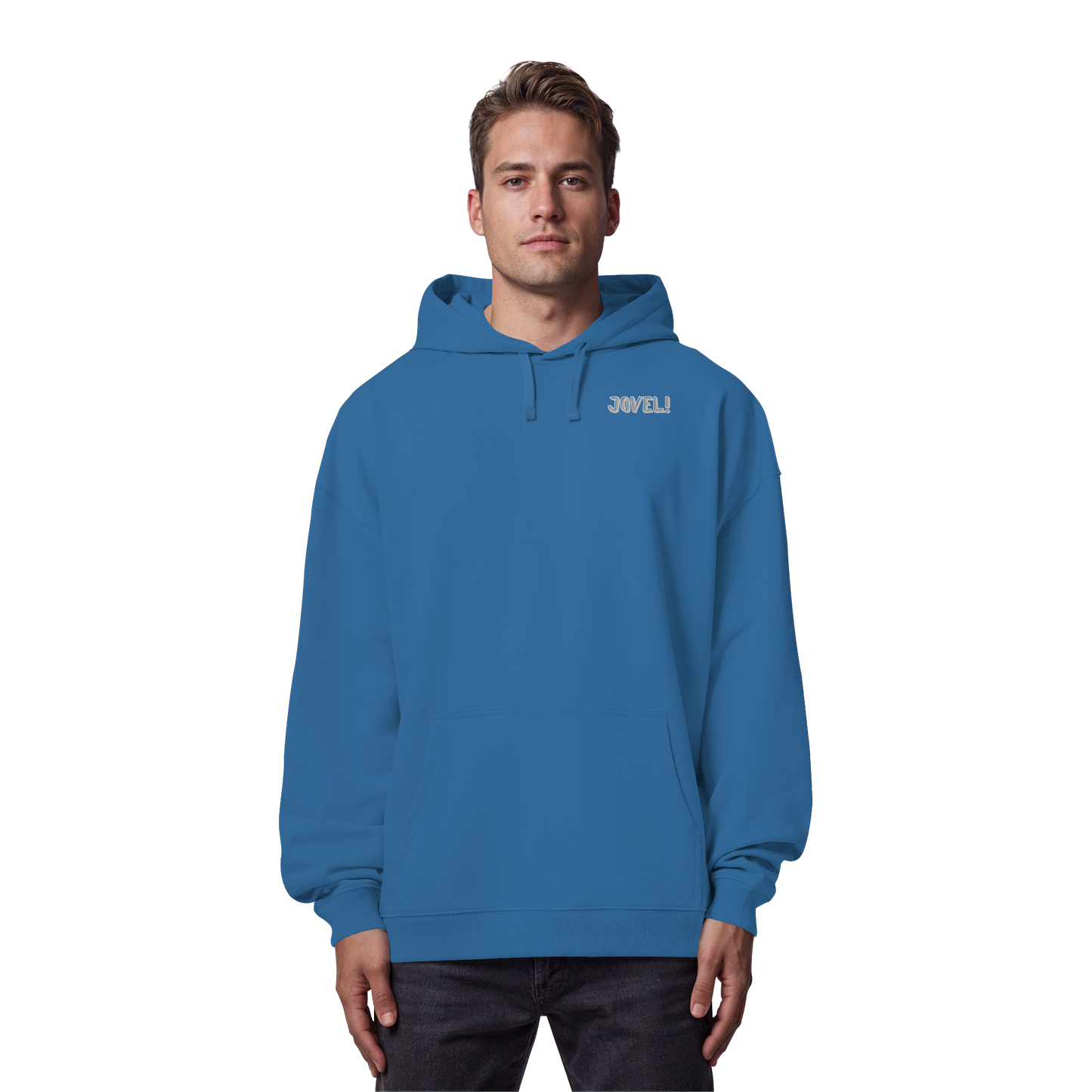 JOVEL! (Embroidery) - Organic Oversize Hoodie