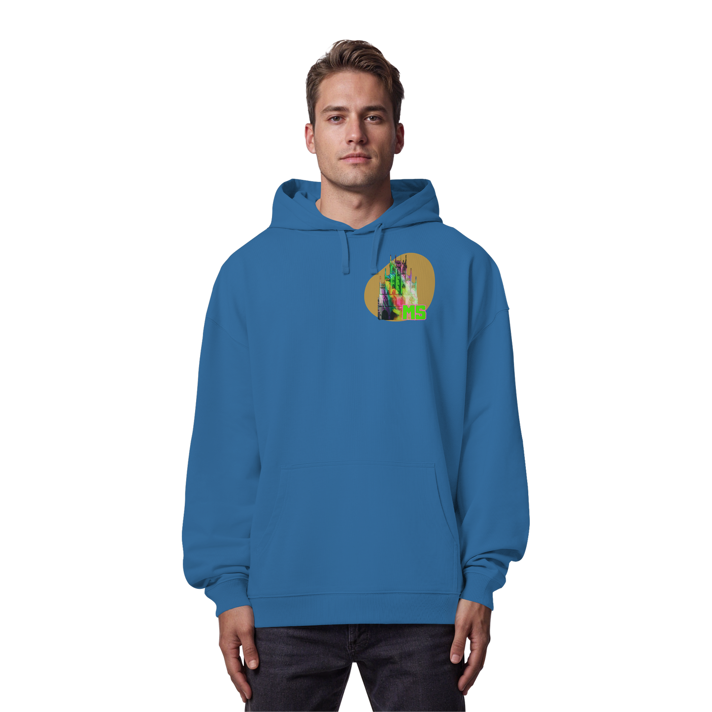 COLORFULTOWNHALL! - Organic Oversize Hoodie