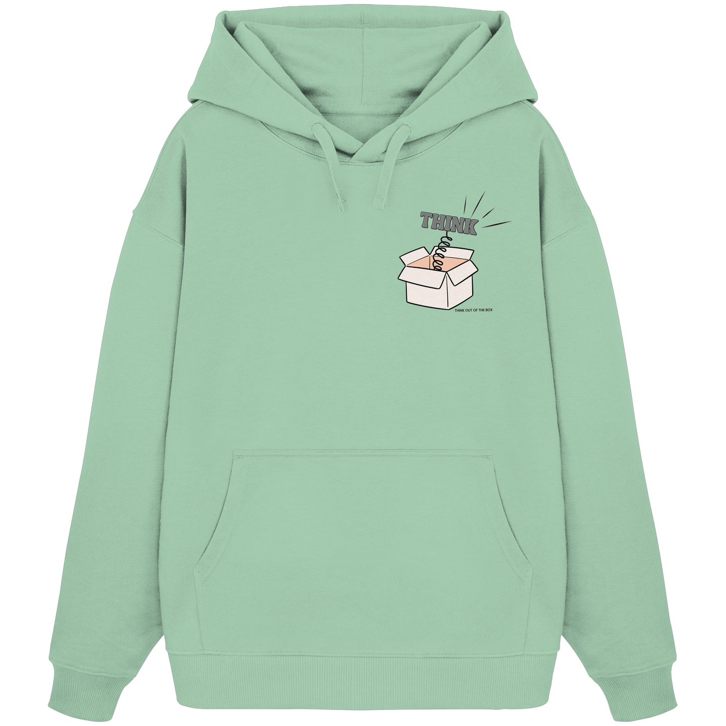 THINK! - Organic Oversized Hoodie