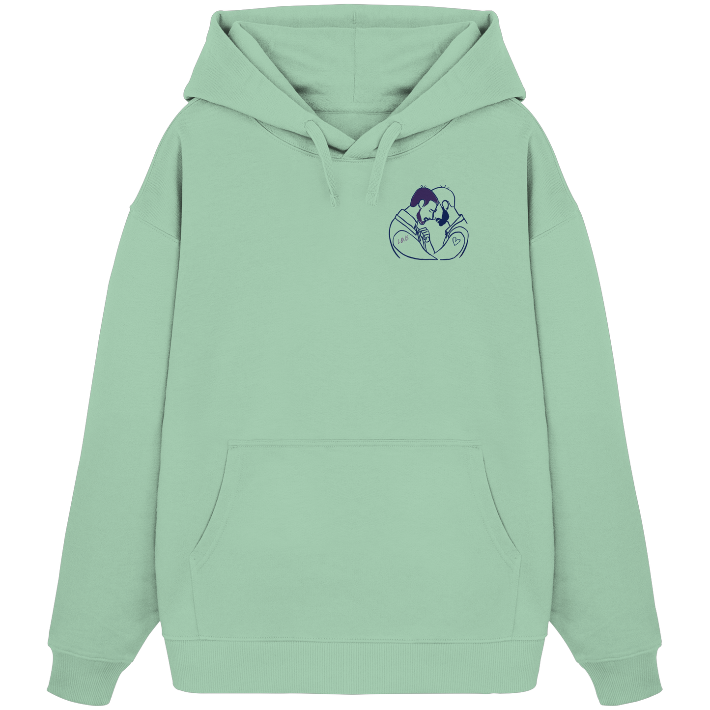 LOVE! - Organic Oversize Hoodie