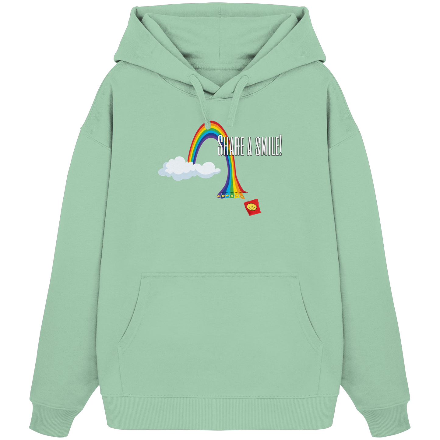 SHAREASMILE! - Organic Oversize Hoodie