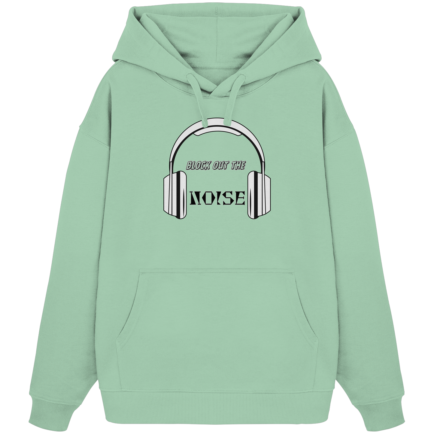 BLOCKOUTTHENOISE! - Organic Oversize Hoodie