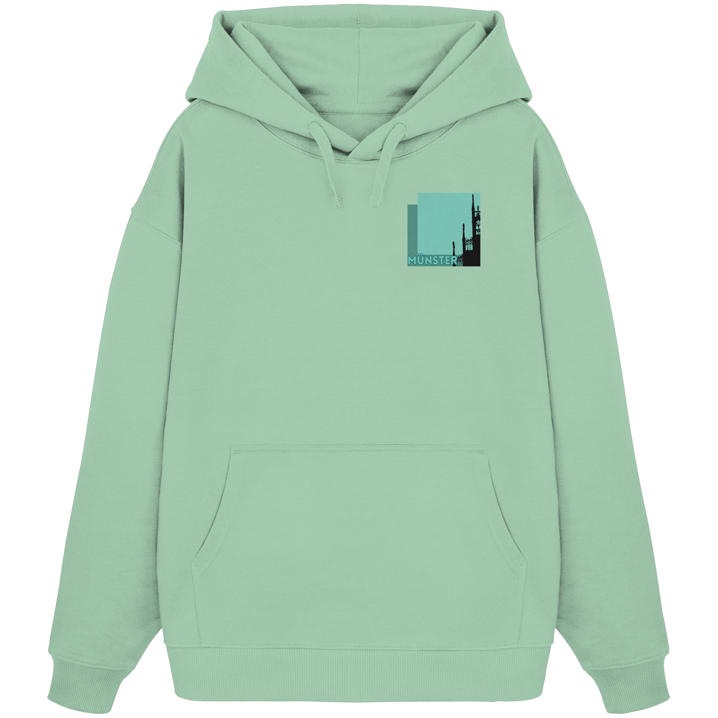 MÜNSTER SILHOUETTE! - Organic Oversize Hoodie