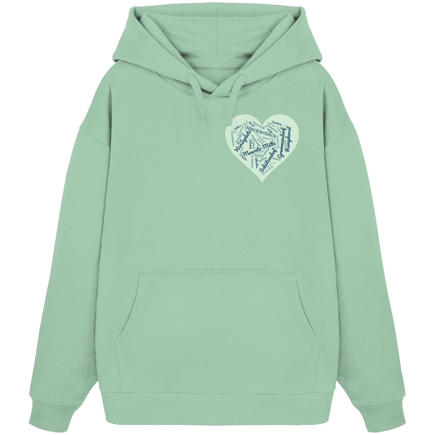 MÜNSTERHEART! - Organic Oversize Hoodie