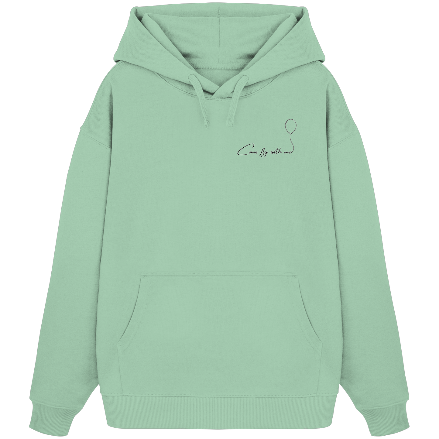 COMEFLYWITHME! - Organic Oversized Hoodie