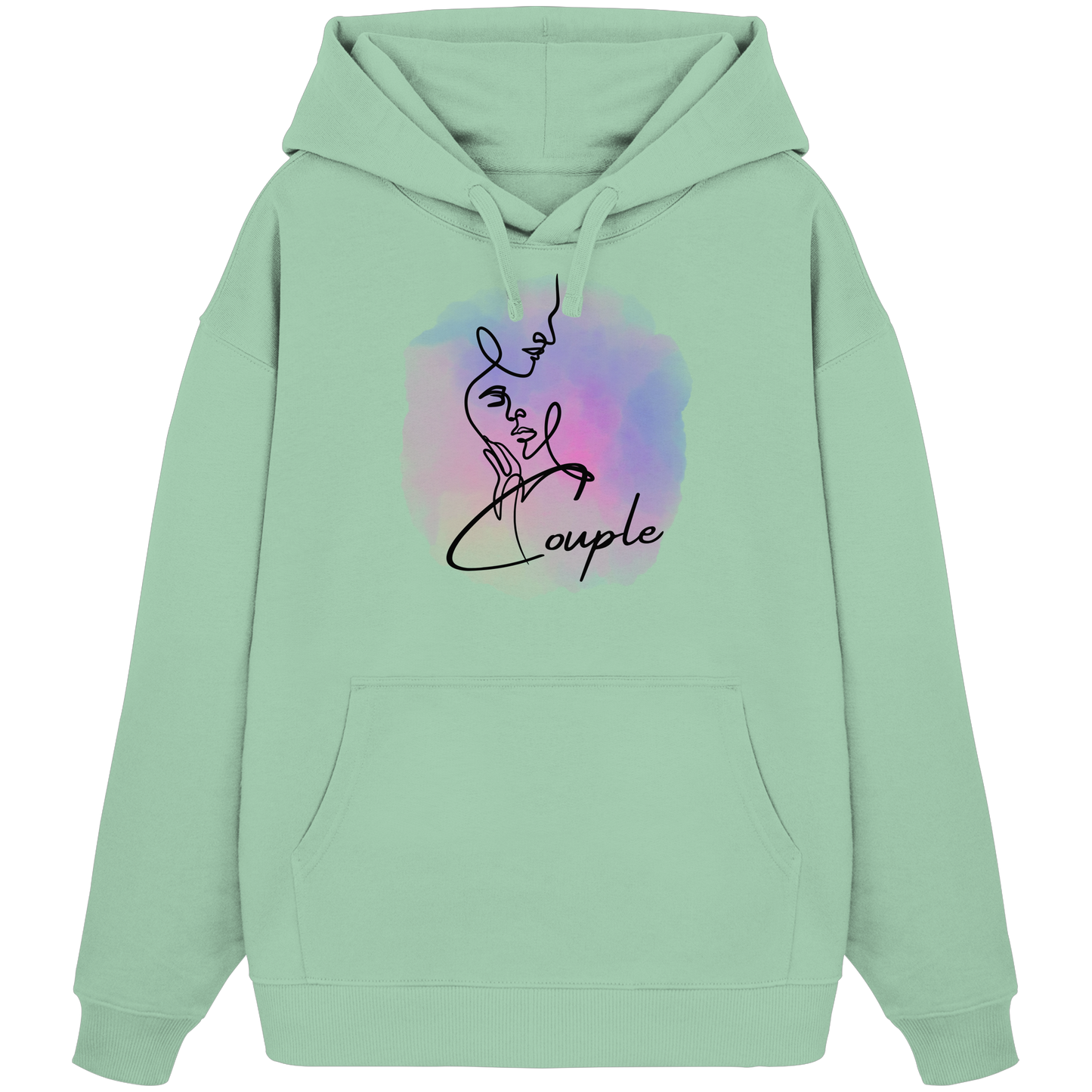 COUPLELINES! - Organic Oversized Hoodie