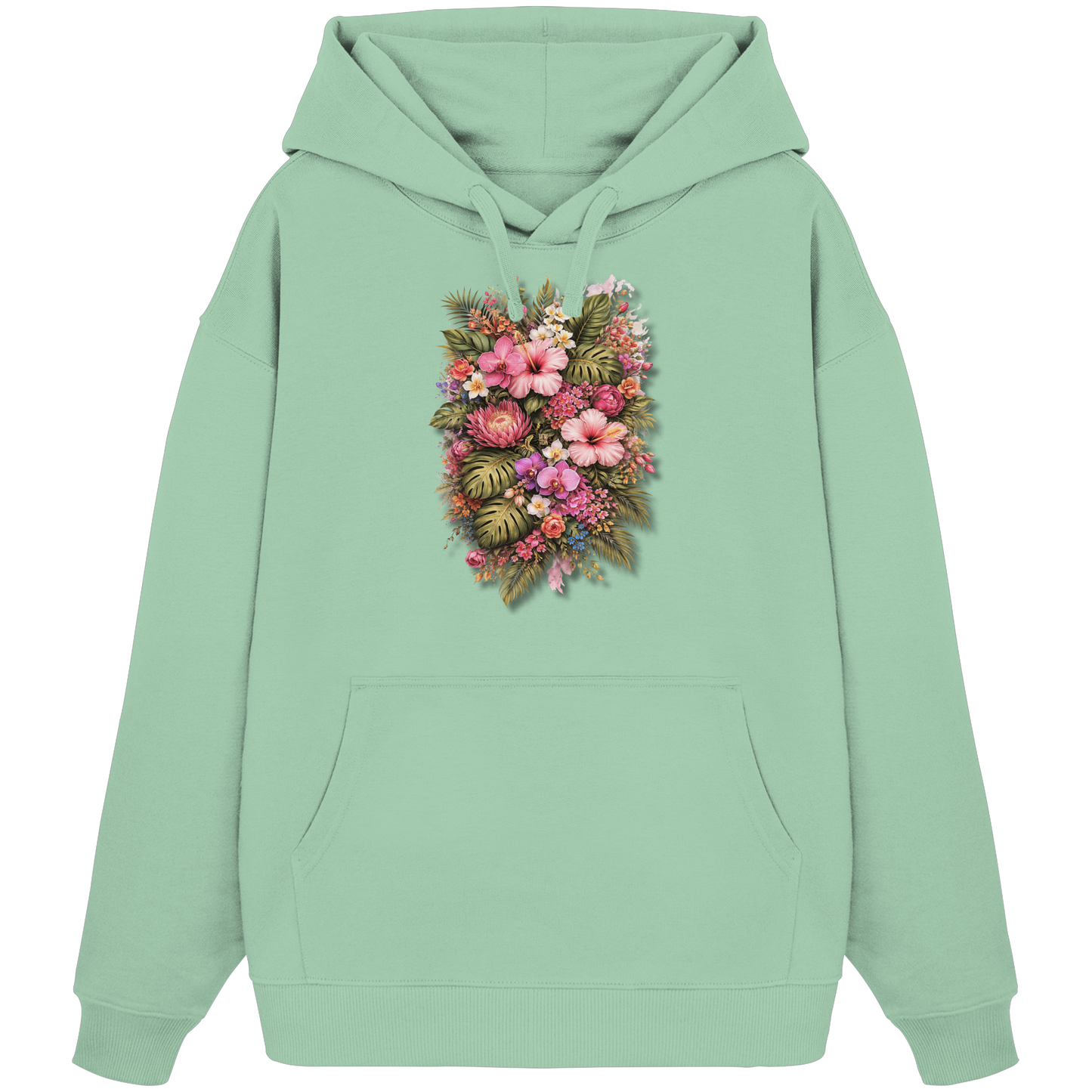 FLOWER POWER! - Organic Oversize Hoodie
