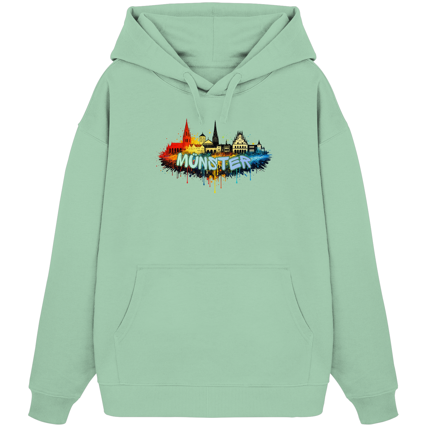 MÜNSTERSPRAY! - Organic Oversize Hoodie