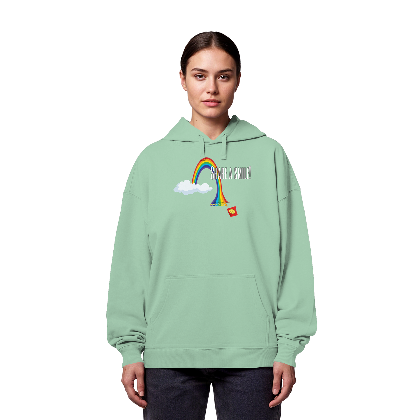 SHAREASMILE! - Organic Oversize Hoodie