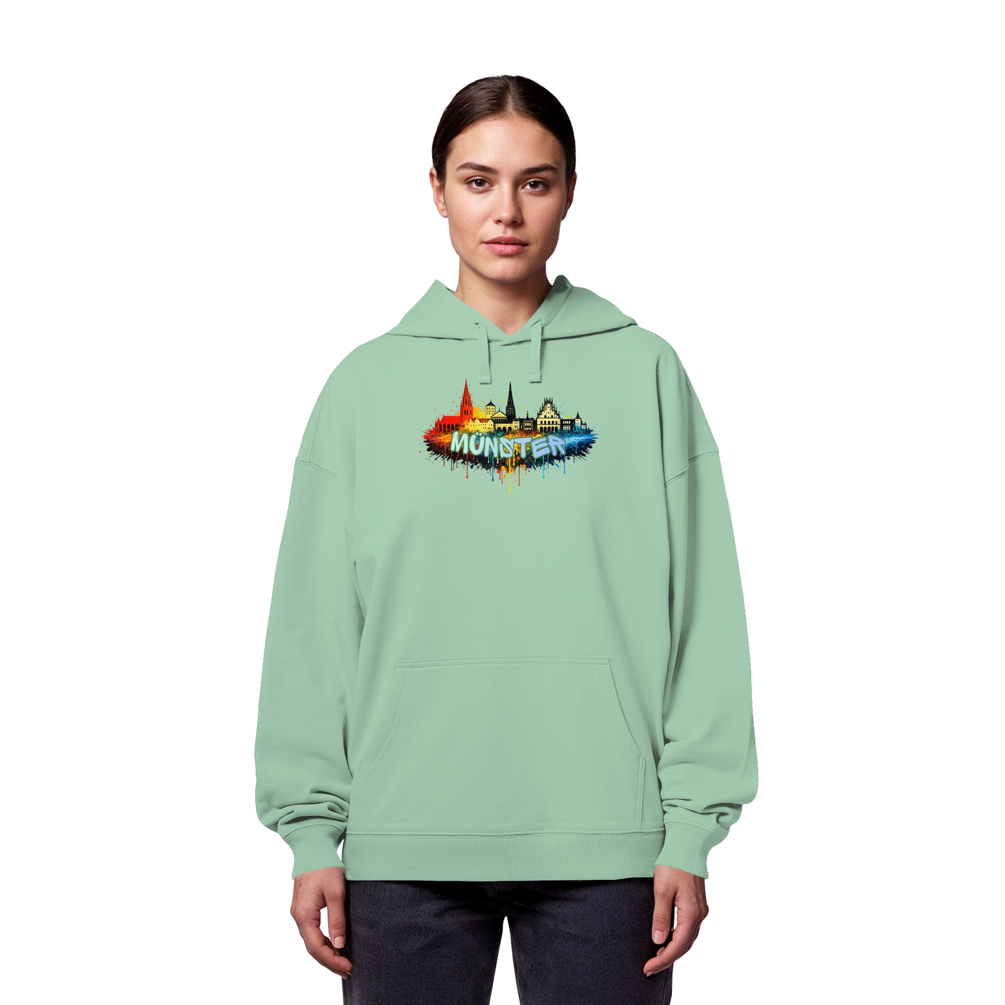 MÜNSTERSPRAY! - Organic Oversize Hoodie