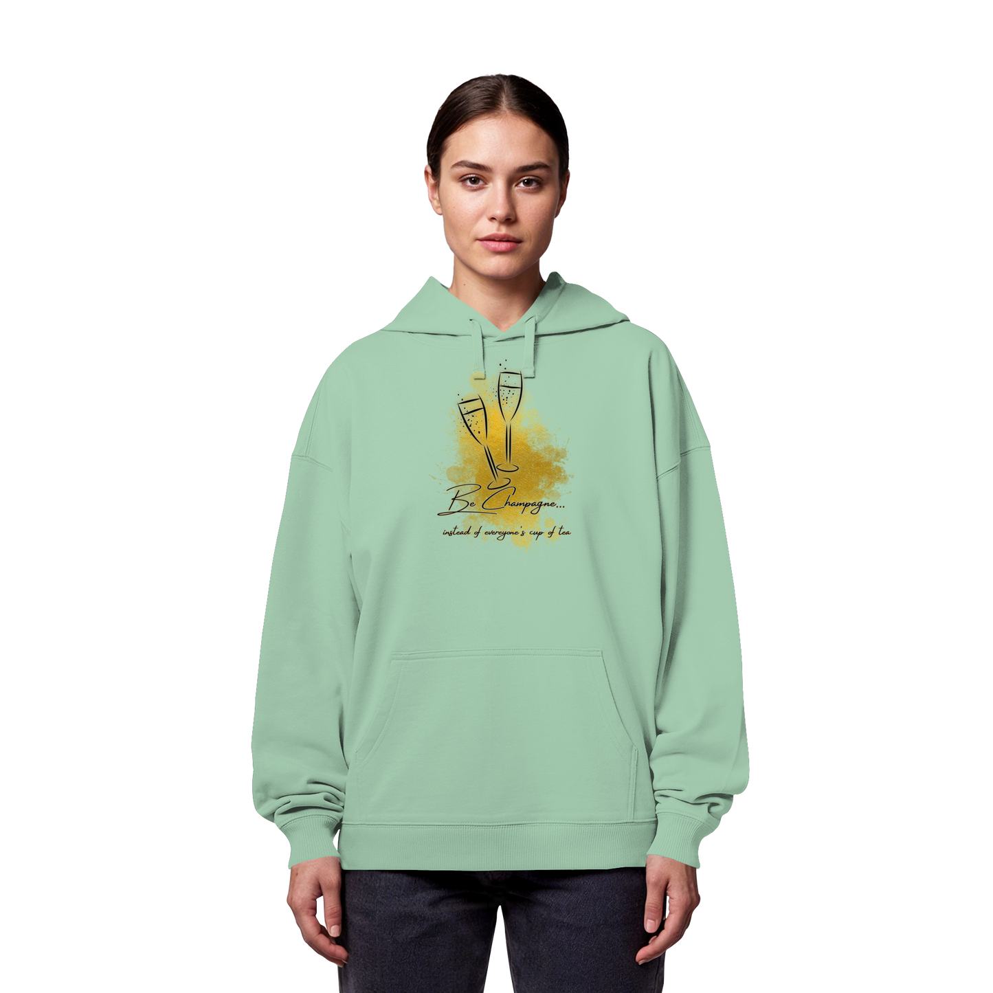 CHAMPAGNE! - Organic Oversize Hoodie
