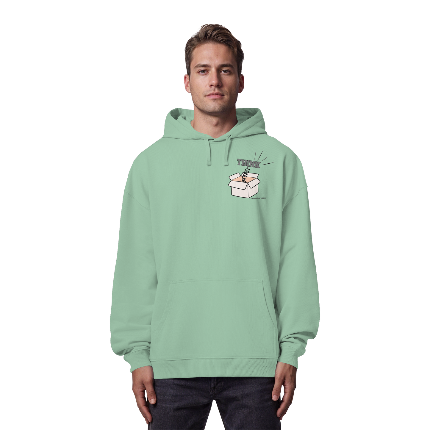 THINK! - Organic Oversized Hoodie