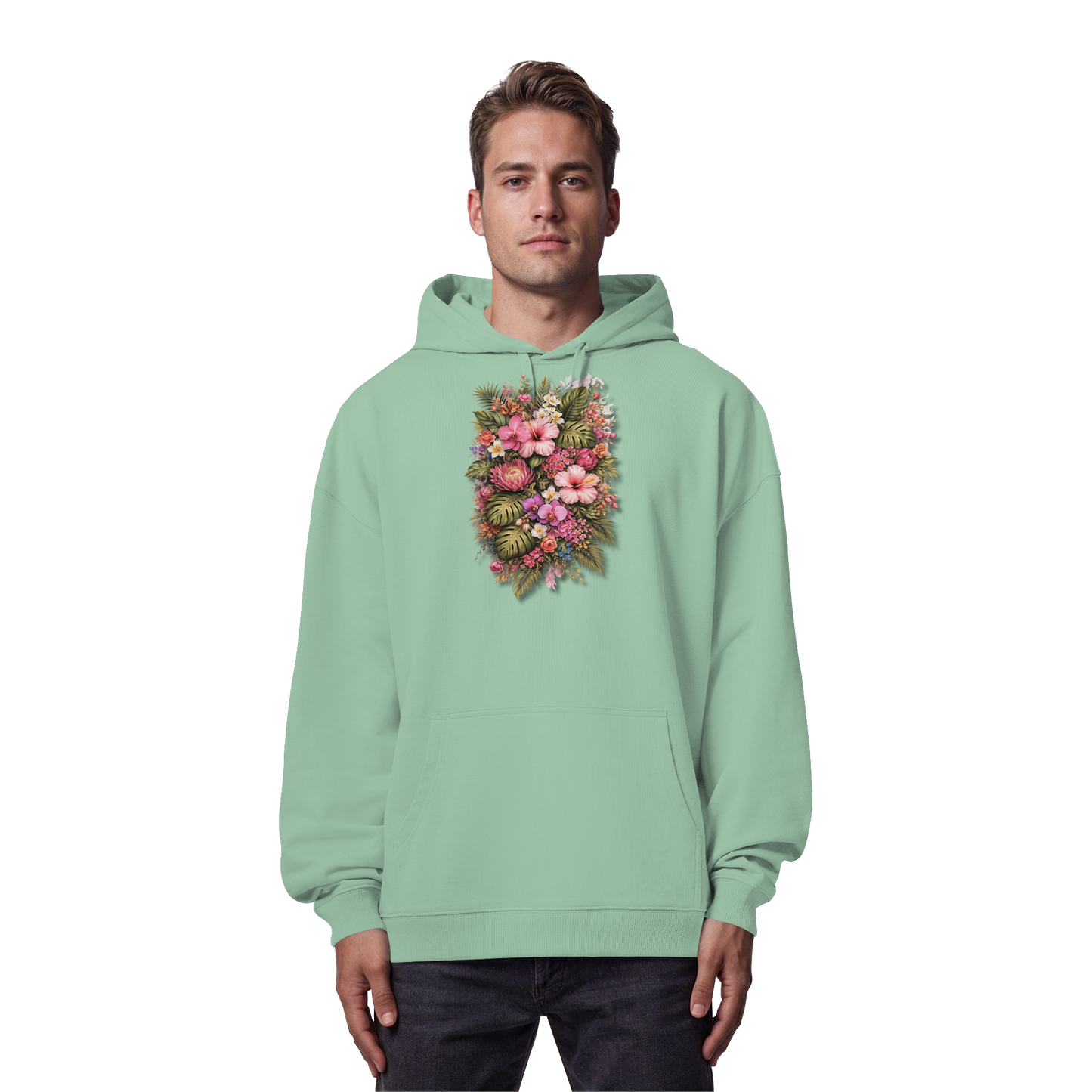 FLOWER POWER! - Organic Oversize Hoodie