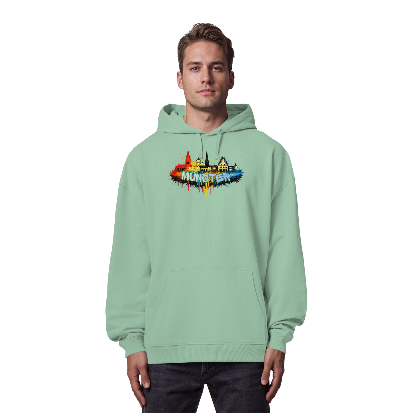MÜNSTERSPRAY! - Organic Oversize Hoodie