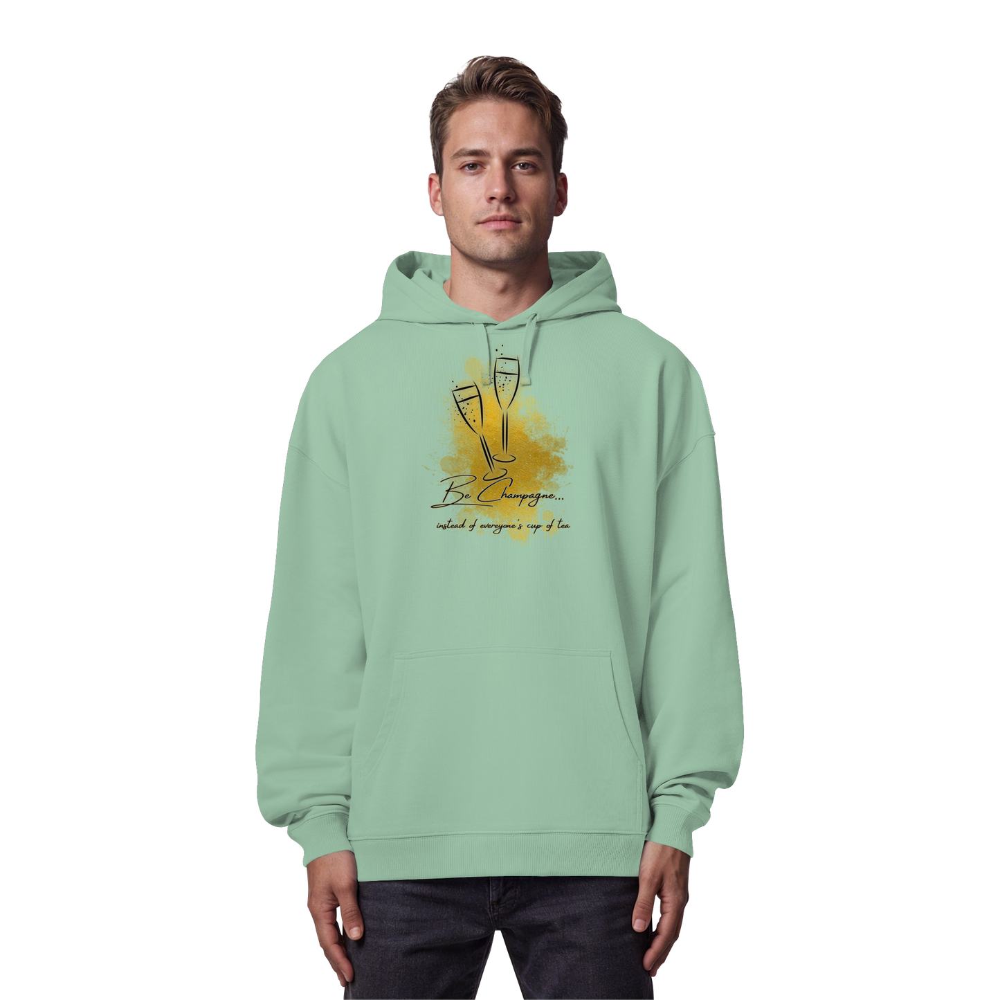 CHAMPAGNE! - Organic Oversize Hoodie